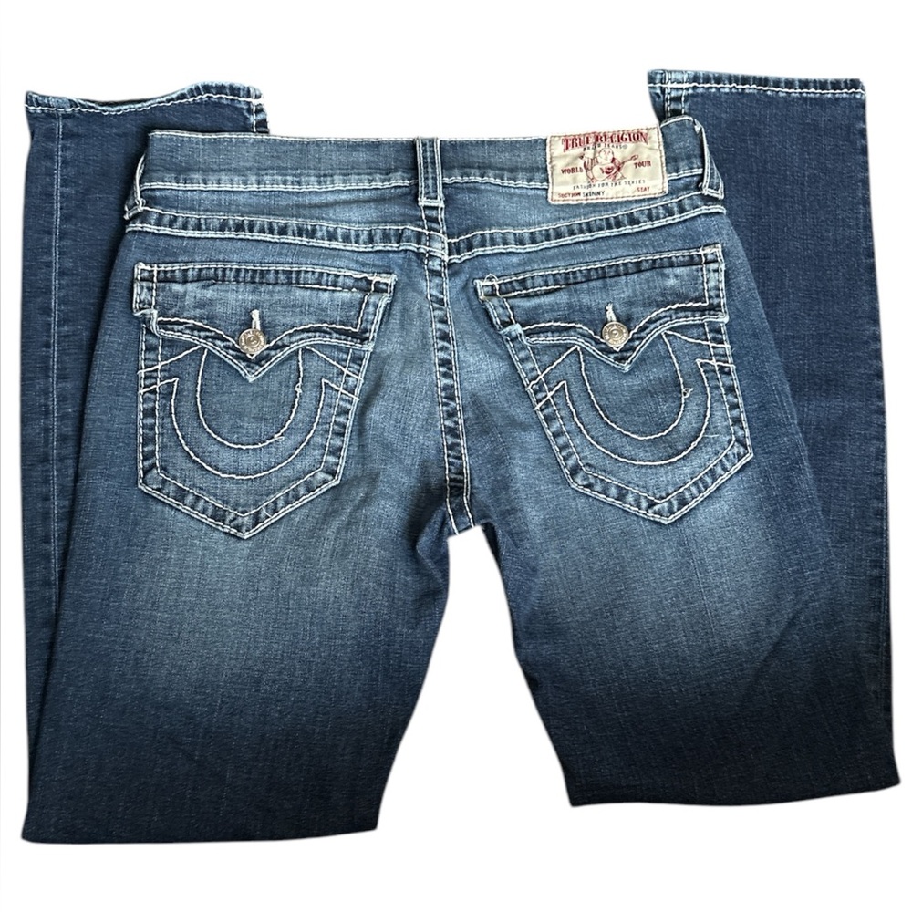 Mens True Religion Blue Denim Size:34
